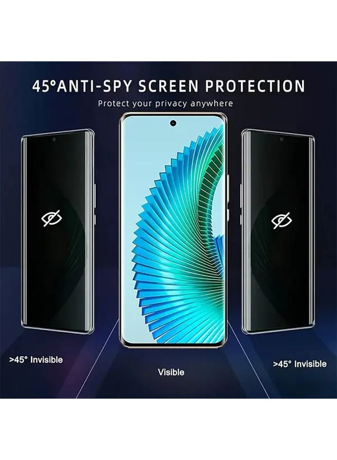 Honor Magic6 Lite Anti Peep Hydrogel Screen Protector 2 Pack - Image 3